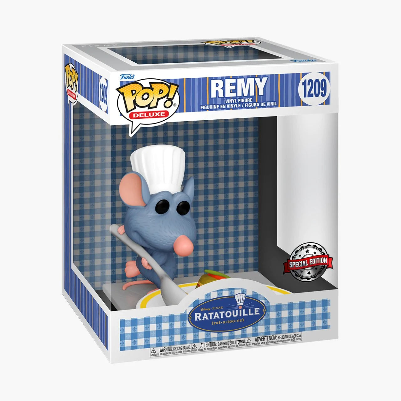 Funko Pop Deluxe: Disney Ratatouille - Remy Chefcito Exclusivo