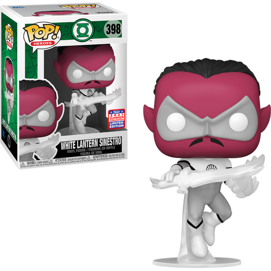Funko Pop Heroes: DC - White Lantern Sinestro Summer Convention