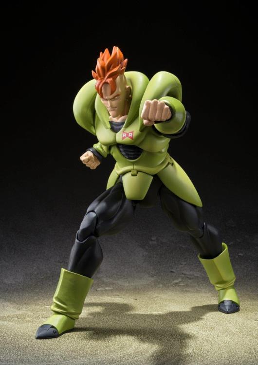 TAMASHII NATIONS Bandai Dragon Ball Z S.H.Figuarts Android 16 Event Exclusive