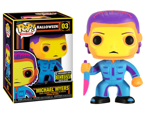 Funko Pop Halloween Michael Myers Black Light - Entertainment Earth Exclusive