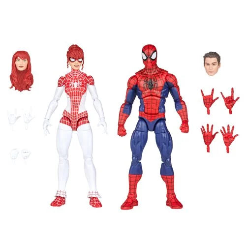 Hasbro Marvel Legends Spider-Man y Spinneret Paquete de 2