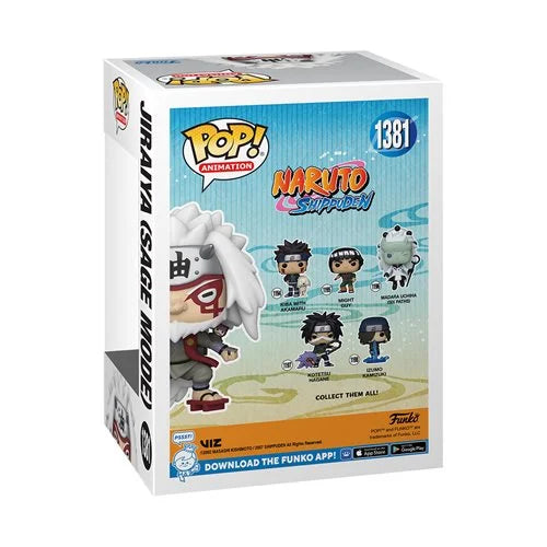 Funko Pop! Animation Naruto: Shippuden Jiraiya Sage Mode - AAA Anime Exclusive