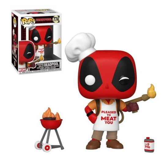 Funko Pop Marvel: Deadpool 30 Aniversario - Backyard Griller Deadpool