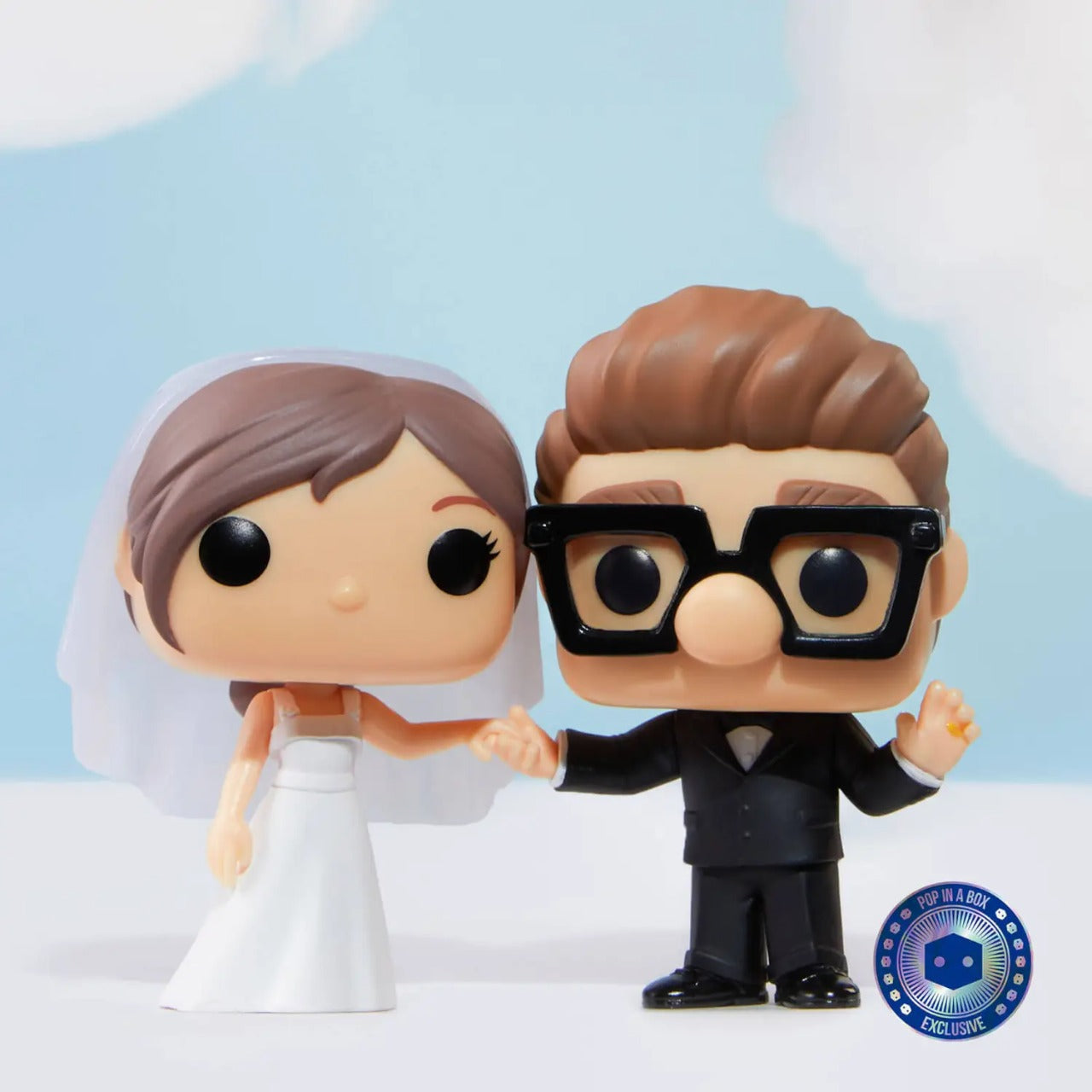 Funko Pop Disney: Up - Ellie and Carl Wedding 2-PACK PIAB EXC