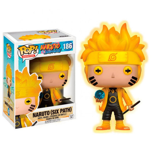 Funko Pop Animation: Naruto - Six Path Mode Glow GITD