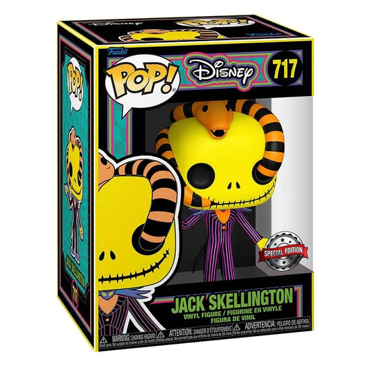 Funko Pop Disney: El Extraño Mundo De Jack Blacklight - Jack Skellington Exclusivo