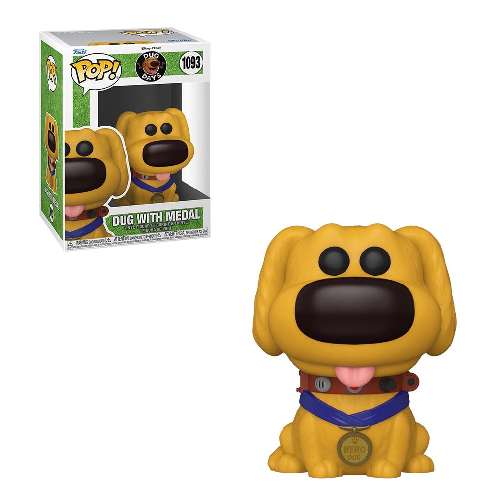 Funko Pop Disney: Dug Days - Dug con Medalla