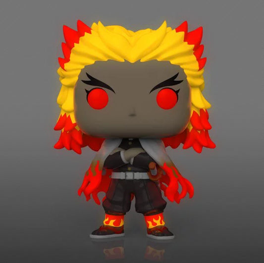 Funko Pop! Demon Slayer: Kimetsu no Yaiba Kyojuro Rengoku GITD Walmart Exclusive