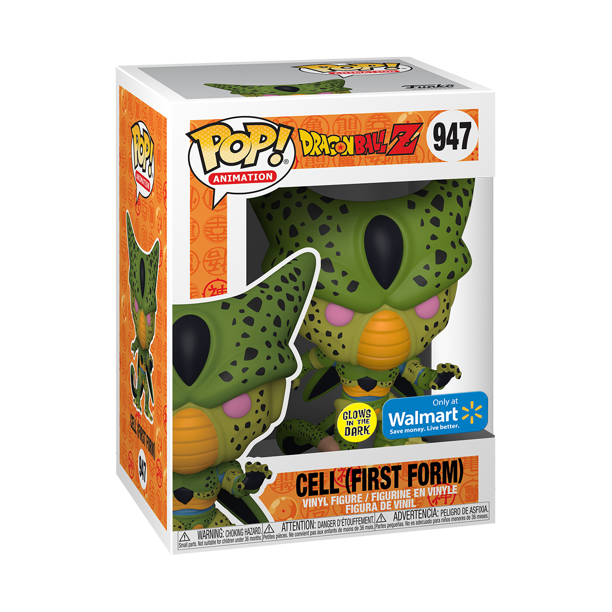 Funko Pop Animation: Dragon Ball Z - Cell Primera Forma GITD