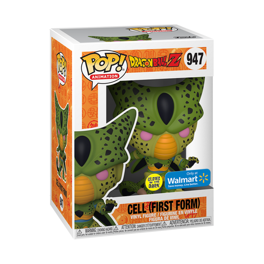 Funko Pop Animation: Dragon Ball Z - Cell Primera Forma GITD