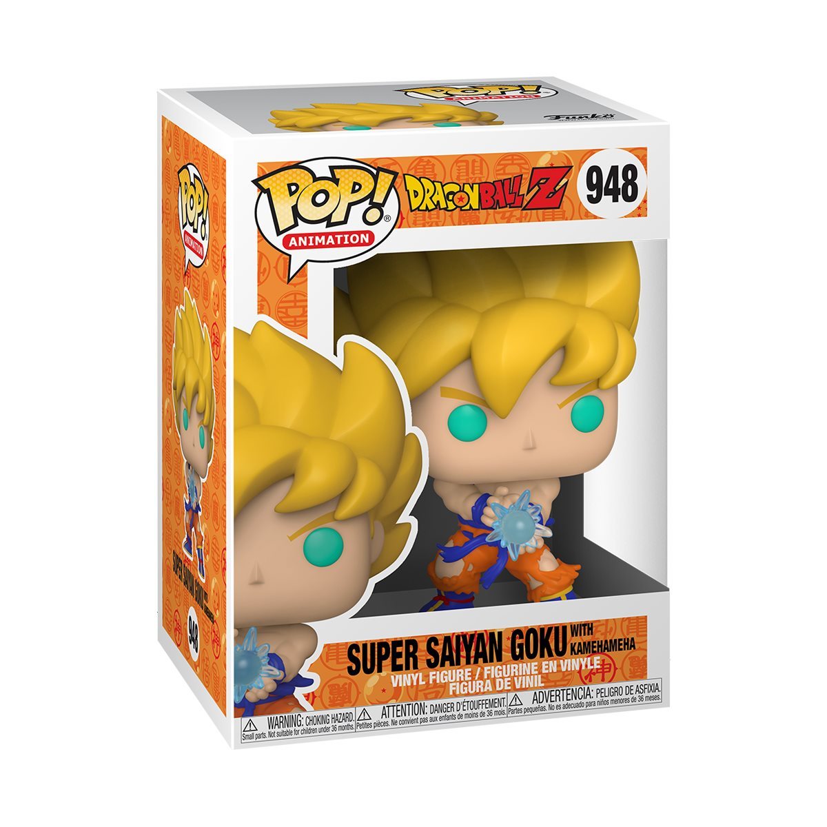 Funko Pop Animation: Dragon Ball Z - Super Sayajin Goku con Kamehameha
