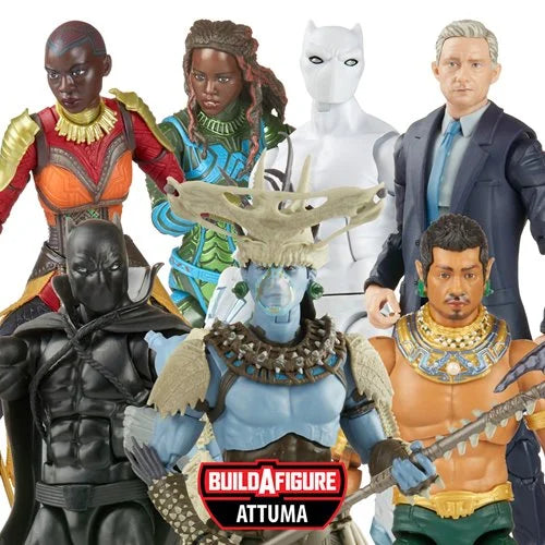 Hasbro Marvel Legends Black Panther Wakanda Forever Set Completo