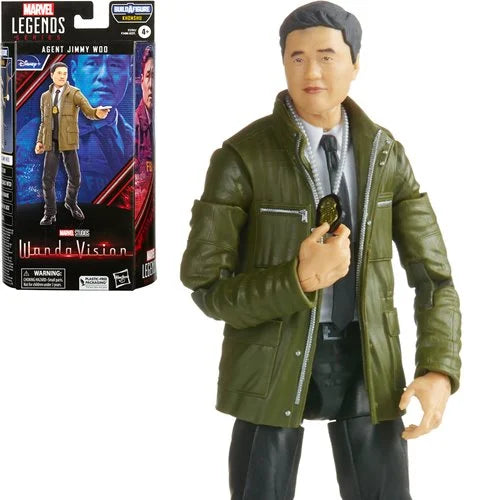 Hasbro Marvel Legends MCU Disney Plus WandaVision Agent Jimmy Woo
