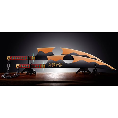 Bandai Tamashi Nations - Demon Slayer: Kimetsu no Yaiba Nichirin Sword Tengen Uzui Proplica Prop Replica