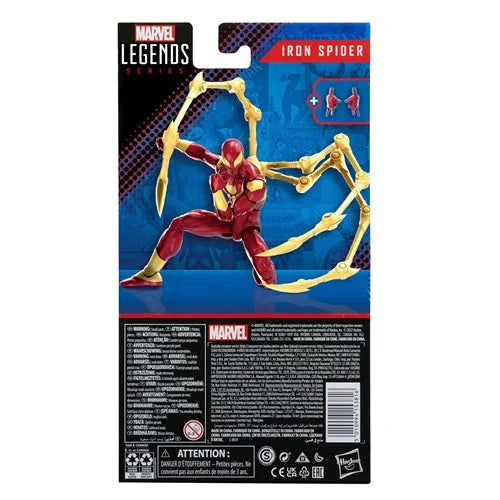 Hasbro Marvel Legends Iron Spider Caja dañada