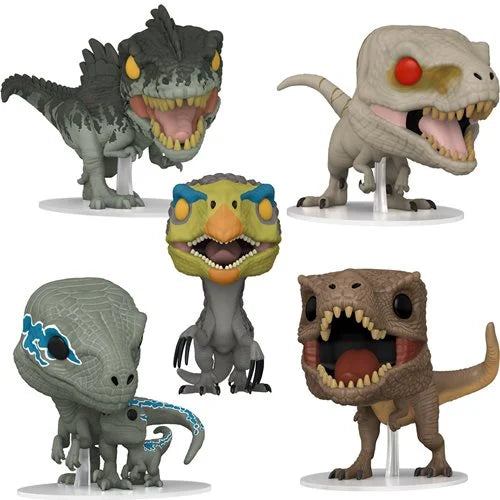 Funko Pop! Movies: Jurassic World: Set 5 Dinosaurios