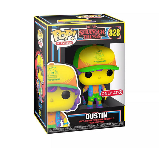 Funko Pop! TV: Stranger Things - Dustin (Vest) Blacklight