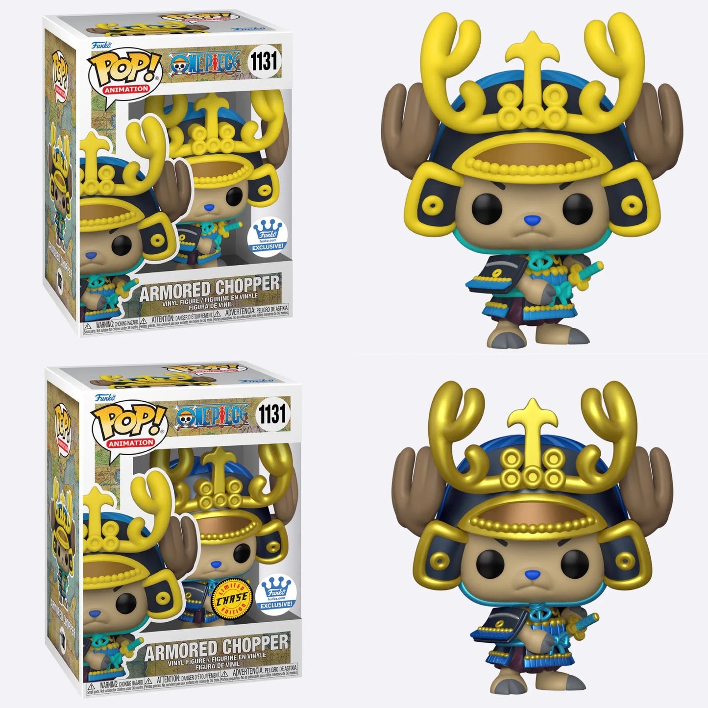 Funko Pop Animation: One Piece - Chopper armadura de Wano Exclusivo Funko Shop