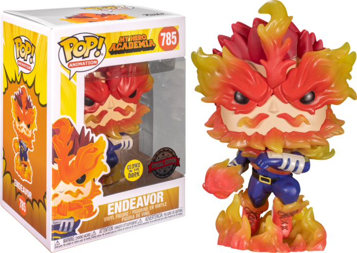 Funko Pop Animation: My Hero Academia - Endeavor GITD Special Edition