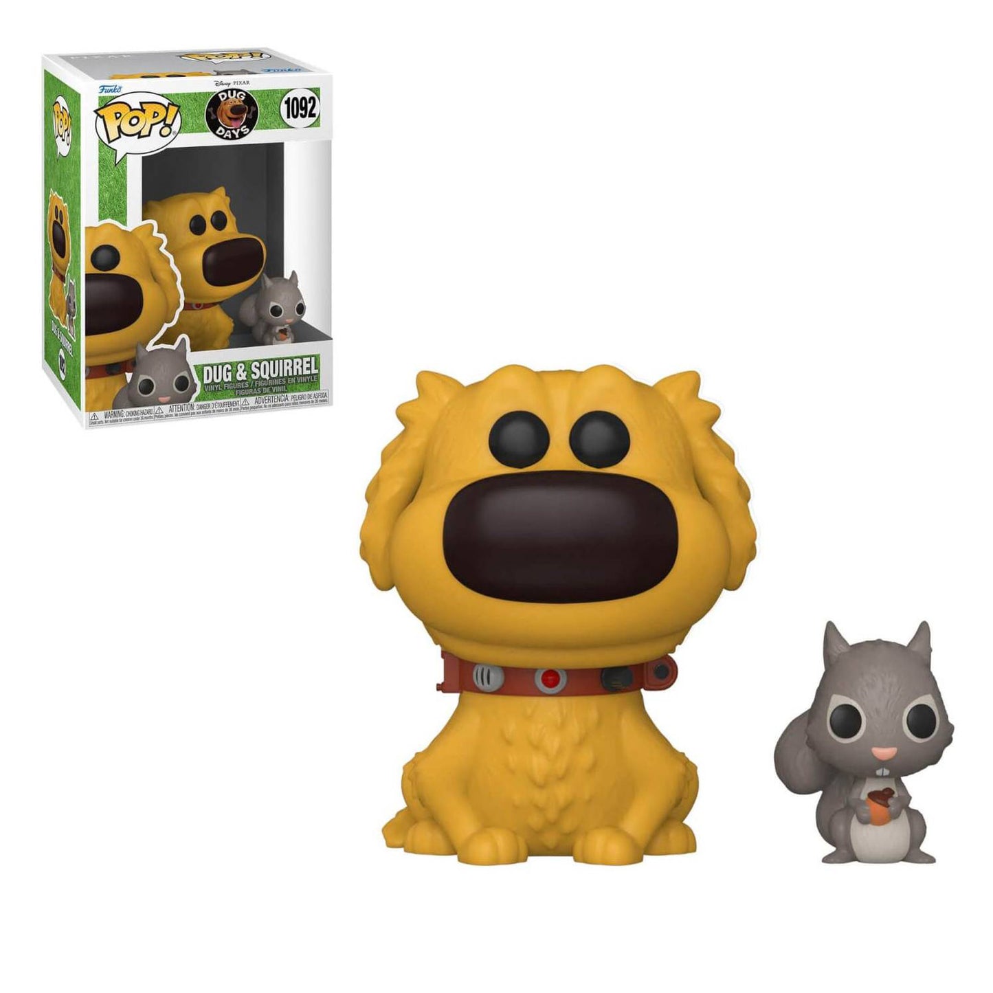 Funko Pop&Buddy: Dug Days - Dug con Ardilla
