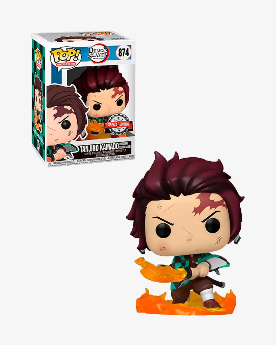 Funko Pop Animation: Demon Slayer - Tanjiro Exclusivo - Chase