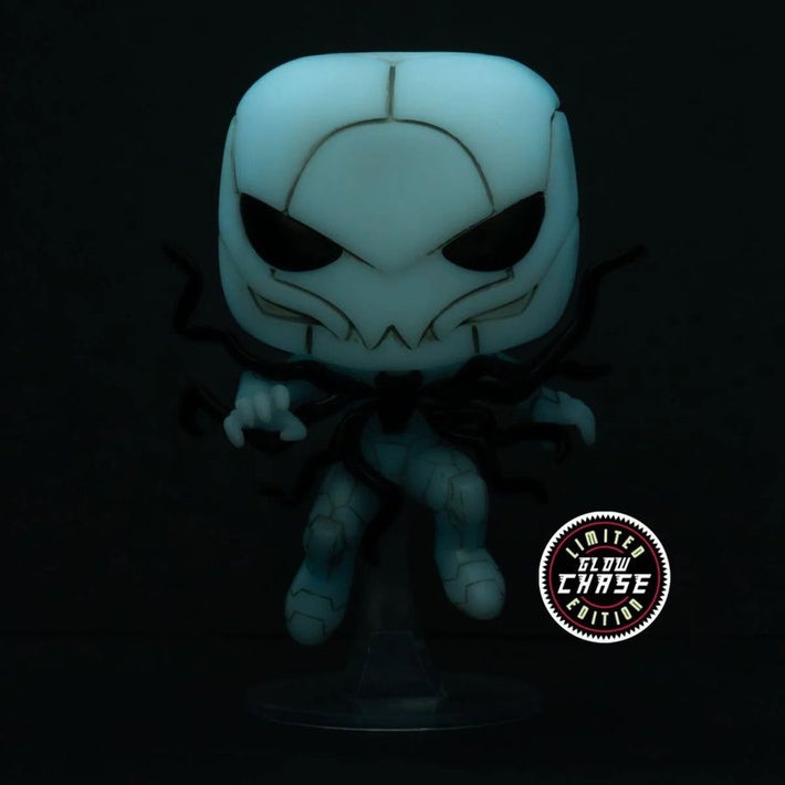 Funko Pop Marvel: Spiderman - Spiderman Venom Poison CHASE Exclusivo