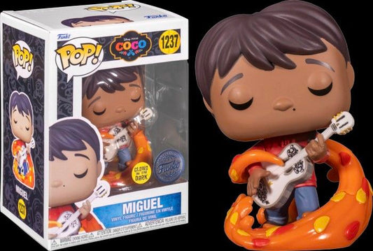 Funko Pop Disney: Coco - Miguel con guitarra Glow