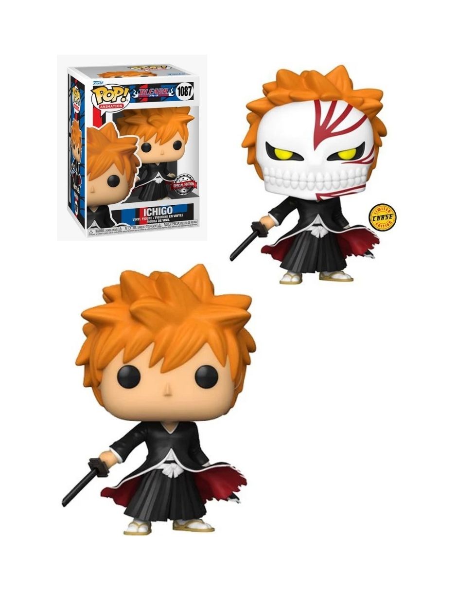 Funko Pop Animation: Bleach - Ichigo Bankai Tensa Zangetsu Exclusivo
