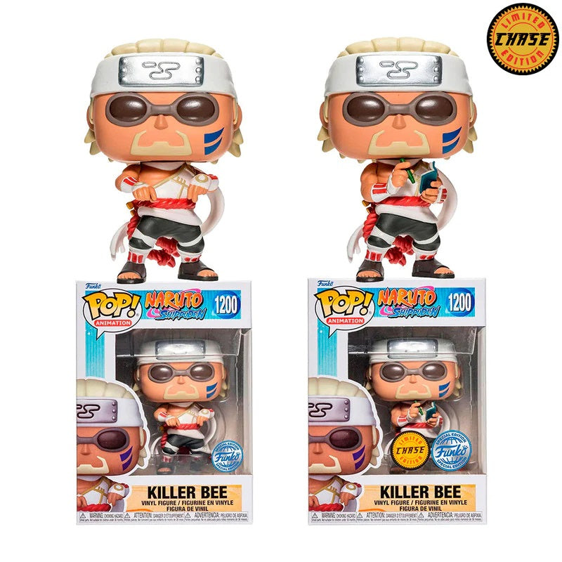 Funko Pop Animation: Naruto Killer Bee Special Edition Set 2 Piezas