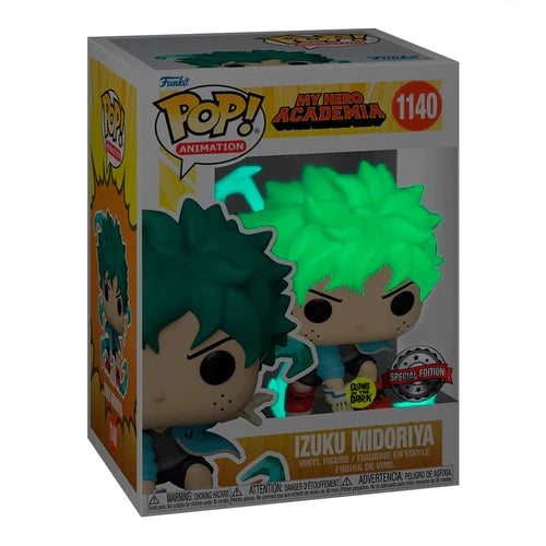 Funko Pop Animation: My Hero Academia Deku con Guantes Glow