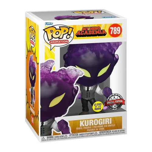 Funko Pop Animation: My Hero Academia - Kurogiri Glow Exclusivo