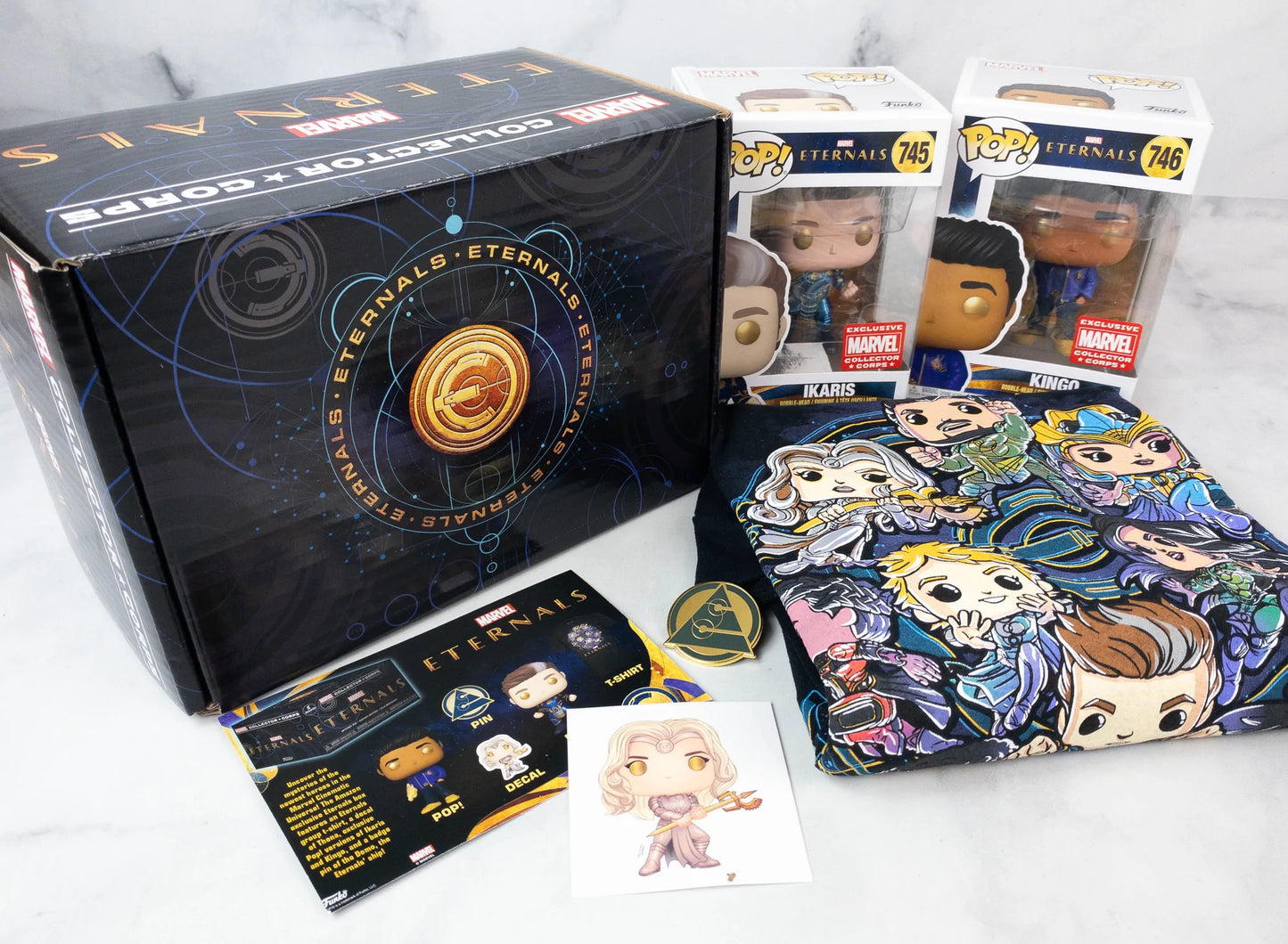 Marvel Collector Corps Eternals Talla S