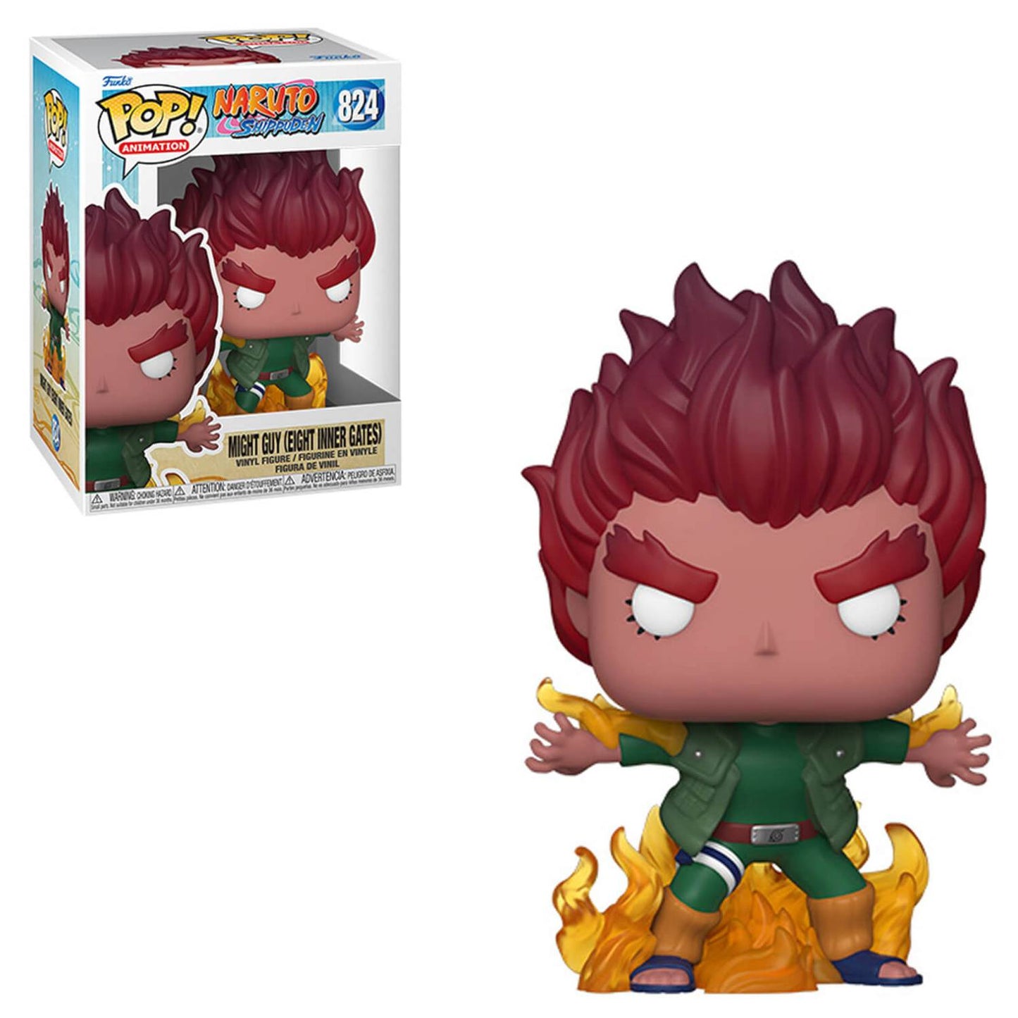 Funko Pop Animation: Naruto - Might Guy ocho puertas internas