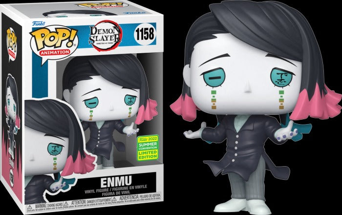Funko Pop Animation: Demon Slayer - Enmu 1158 Exclusivo