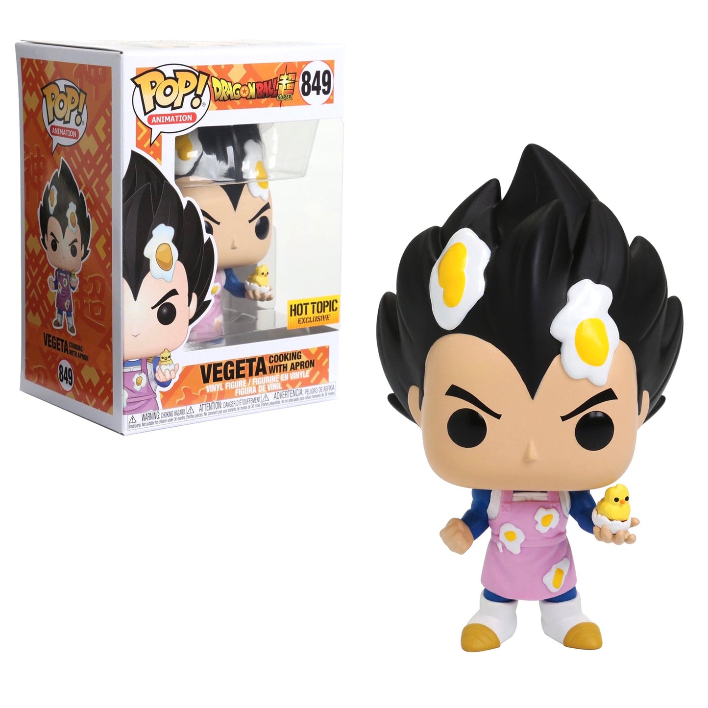 Funko Pop Pop Dragon Ball Z - Vegeta Cooking With Apron