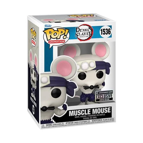 Funko Pop Demon Slayer Muscle Mouse #1536 - Entertainment Earth Exclusive