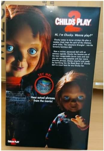 Mezco chucky sales doll talking