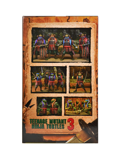 Neca Teenage Mutant Ninja Turtles 3 – Samurai Brothers 4-pack - SDCC 2023