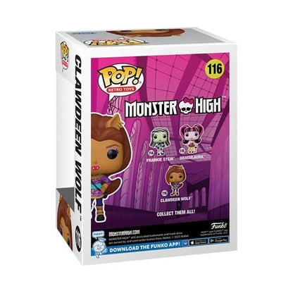 Funko Pop Monster High Clawdeen Wolf #116
