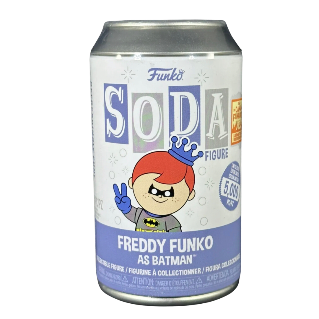 Funko Soda Freddy Funko as Batman Fundays 2023