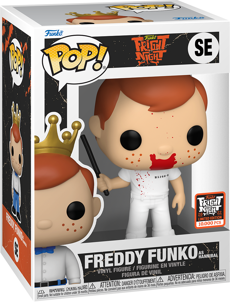 Funko Pop! Icons Freddy Funko as Hannibal Lecter Fright Night 2022