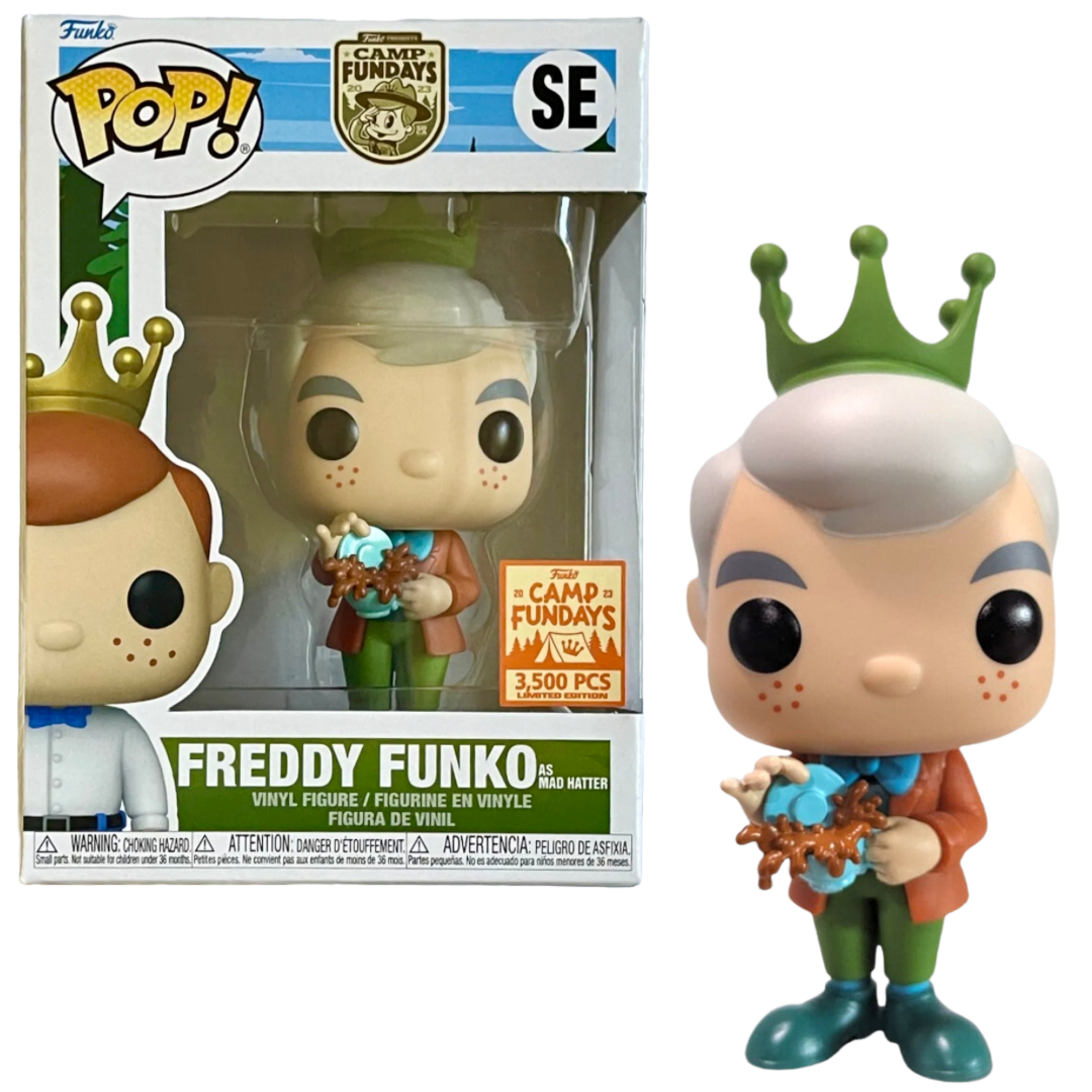 Funko Pop! Icons: Freddy Funko as Mad Hatter Fundays 2023