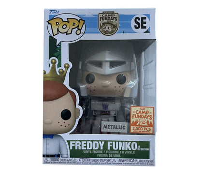 Funko Pop! Icons: Freddy Funko as Megatron Metallic Fundays 2023
