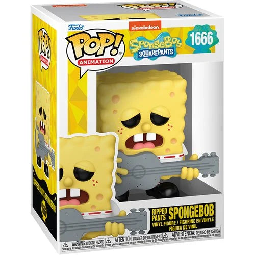 Funko Pop Animation: Bob Esponja 25 Aniversario - Bob Esponja Con Guitarra