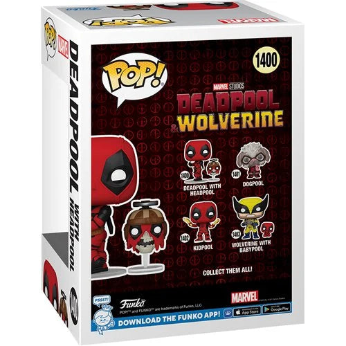 Funko Pop & Buddy: Deadpool y Wolverine - Deadpool y Headpool