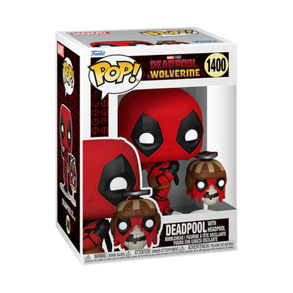 Funko Pop & Buddy: Deadpool y Wolverine - Deadpool y Headpool