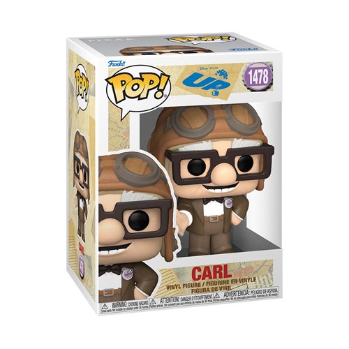 Funko Pop Disney: Up Una Aventura De Altura - Carl Con Sombrero Aviador