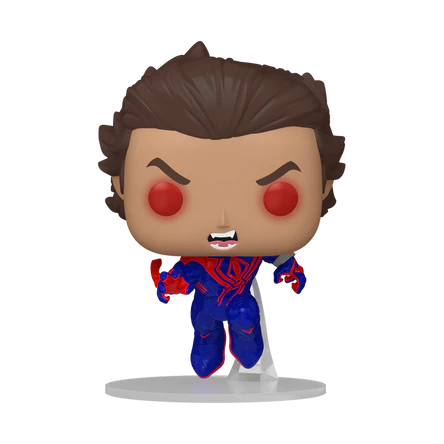 Funko Pop Marvel: Spiderman Across the Spiderverse - SpiderMan 2099 Miguel O Hara Sin Mascara
