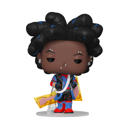 Funko Pop Marvel: Spiderman Across the Spiderverse - SpiderPunk Hobie Brown Sin Mascara