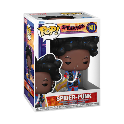 Funko Pop Marvel: Spiderman Across the Spiderverse - SpiderPunk Hobie Brown Sin Mascara